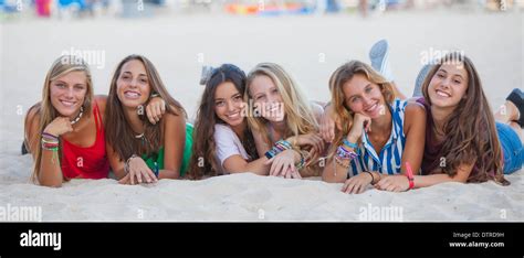 Teens On Beach Hi Res Stock Photography And Images Alamy