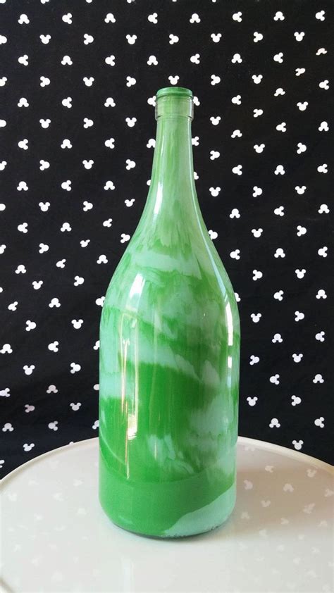 Acrylic Painted Bottle By Aframeofmemories On Etsy Painted Bottle