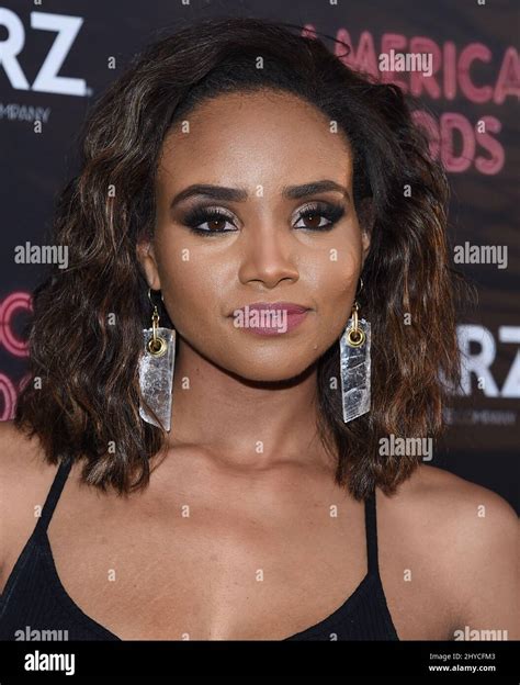 Meagan Tandy Arriving To The American Gods Premiere Held At The