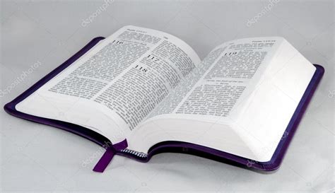 Open Bible Isolated On A White Background Stock Photo By ©digidream
