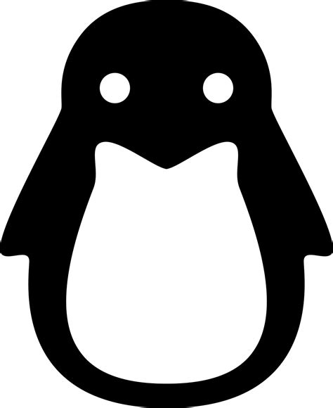 Linux Logo Png Transparent Image Download Size 1000x1224px