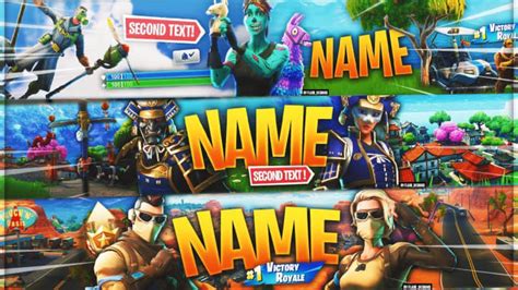 Customize Fortnite Channel Art Or All Of Duty Or Minecraft By