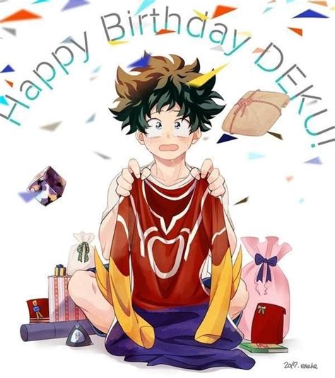 Happy Birthday Midoriya My Hero Academia Know Your Meme Happy Birthday Art Today Is My