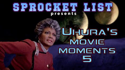 Uhuras Star Trek Movie Moments 5 Nichelle Nichols Tribute 1989
