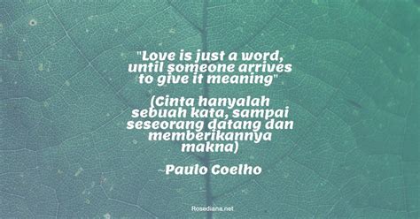 Inspirasi Kata Kata Singkat Bahasa Inggris Dan Artinya Tentang Cinta Terbaik Kumpulan Kata