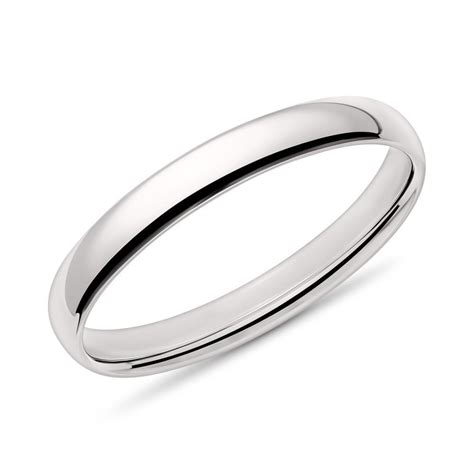 Unique Ring Für Herren Aus 14k Weißgold Er0007 14kwsl