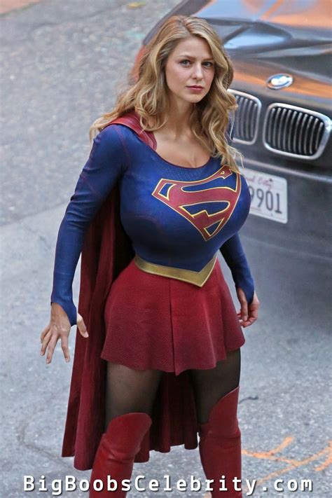 Supergirl Melissa Benoist Is Super Big Tits Girl Big Boobs Celebrities