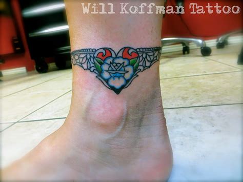 Will Koffman Tattoo Anklet