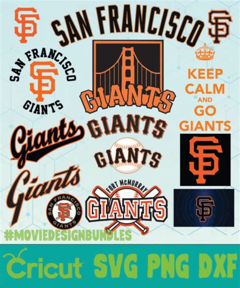 San Francisco Giants Mlb Bundle Logo Svg Png Dxf Movie Design Bundles