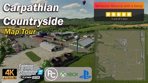 Carpathian Countryside Map Tour Farming Simulator 22 Youtube