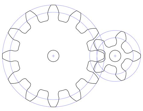 Online Involute Spur Gear Builder V2 Dr Rainer Hessmer