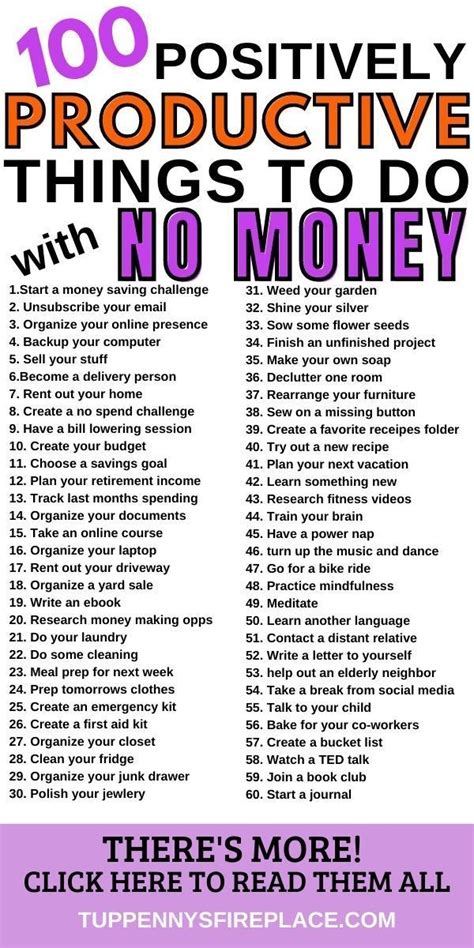 This A Fantastic List Of Productive Things To Do When Bored And At Home