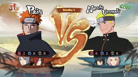 Naruto Storm 4 Dublado Pt Br Pain Konan E Nagato Vs Naruto Sasuke E