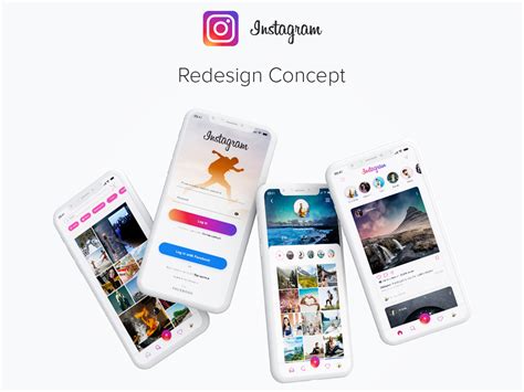 Instagram Redesign Concept Uplabs