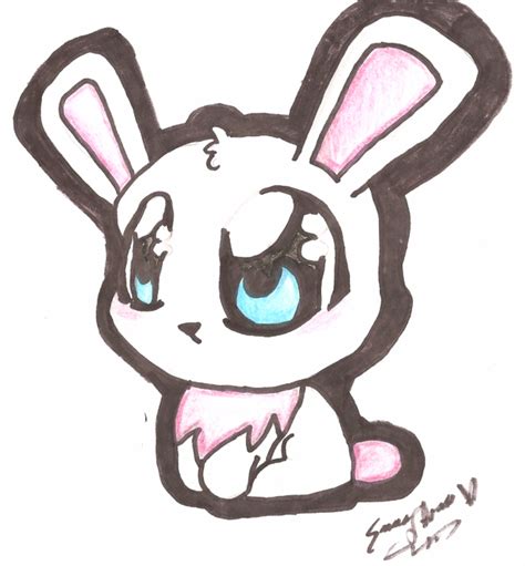 Rabbit Cute Drawing