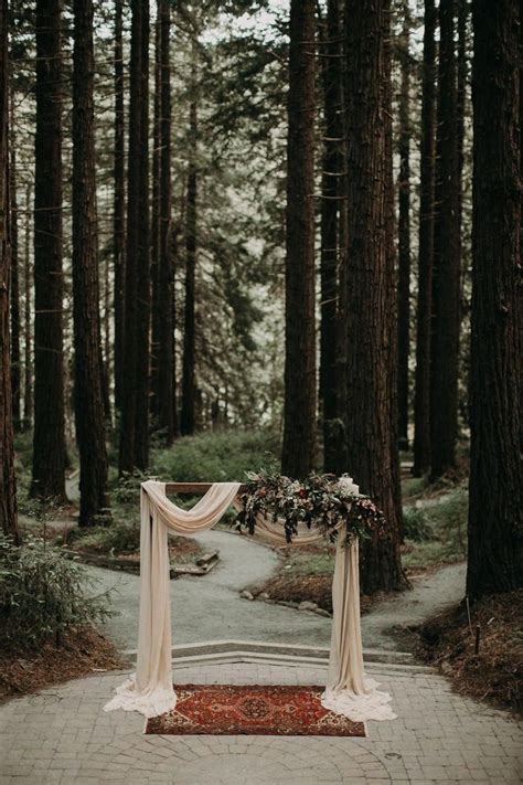 Romantic Woodland Forest Wedding Image By From The Daisies Forest
