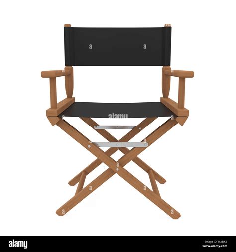 Movie Director Chair Isolated Stock Photo Alamy