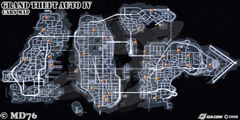 Grand Theft Auto Iv Car Locations Faqguide