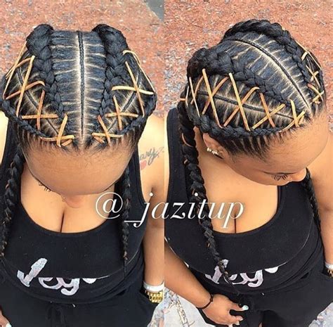 Moreover, you do not need to worry that your natural hair can do it or not, it is almost used for every hair type. Creative corset braids by @_jazitup Read the article here ...