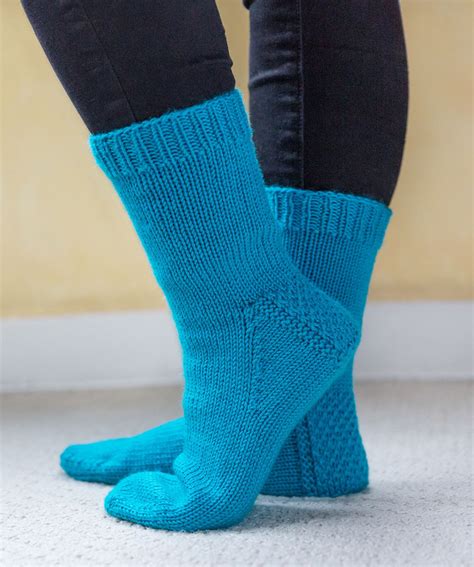 How To Knit Socks Easy Pattern