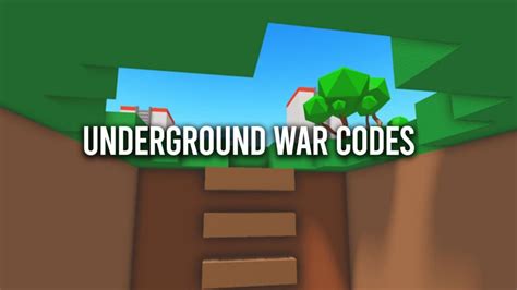 Roblox Underground War Codes April 2024 Gamer Digest