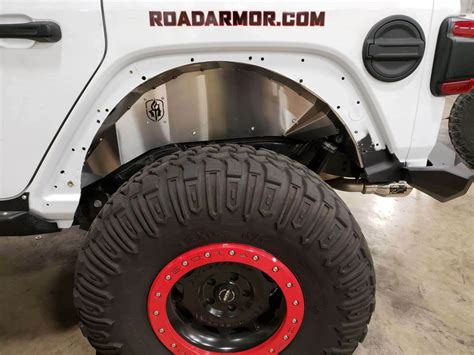 Road Armor Stealth Rear Fender Liners For Jeep Wrangler Jl