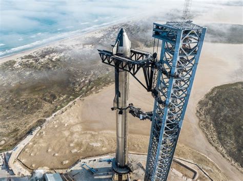 Epic Photos Show Spacex Starship Beaming On The Launchpad Cnet