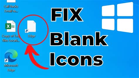 How To Fix Blank White Desktop Shortcut Icons In Windows 10 Benisnous
