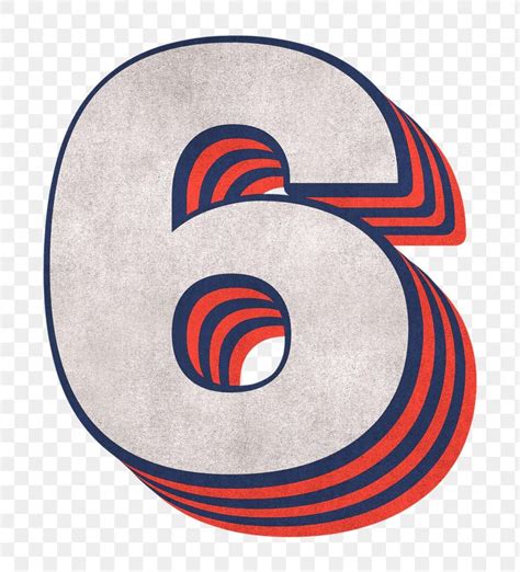 Number Six Logo Number Design Lab Logo Design Numbers Typography