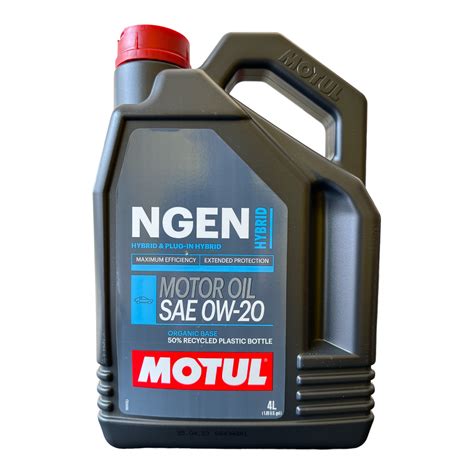 4 Liter Motul NGEN Hybrid 0W20 Motoröl 0W 20 API SP Plug in Hybrid 0W