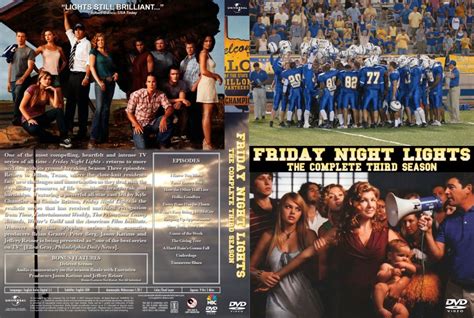Friday Night Lights Season 3 Tv Dvd Custom Covers Friday Night