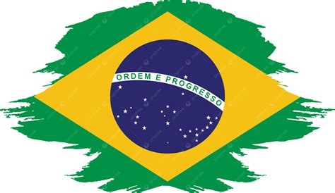 Estilizada Bandeira Do Brasil