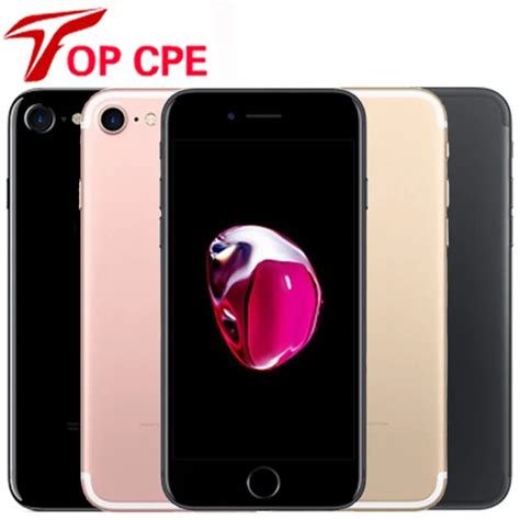 Original Apple Iphone 7 4g Lte Mobile Phone Ios Quad Core 2g Ram 256gb