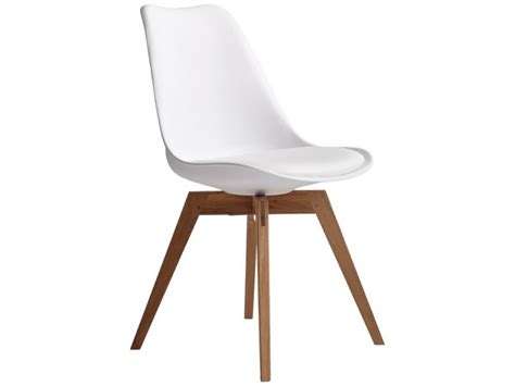 Er besteht aus einem hochwertigen und massivem eichenholzgestell. Tenzo Bess Stuhl Weiß Eiche (2er-Set) | BUERADO