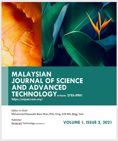 Malaysian Journal Of Science And Advanced Technology