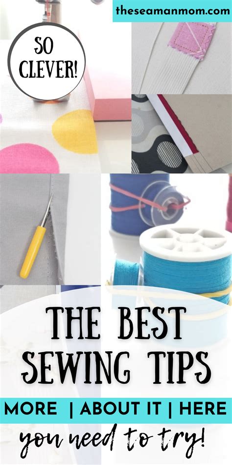 The Best Sewing Tips And Tricks Sewing Hacks Sewing Basics Sewing
