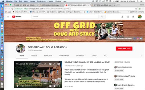 202 Off Grid With Doug And Stacy Youtubers Northern Missouri