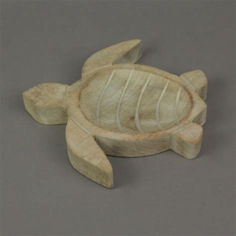 Hand Carved Wooden Sea Turtle Decorative Bowl 8 Inch One Size Kroger
