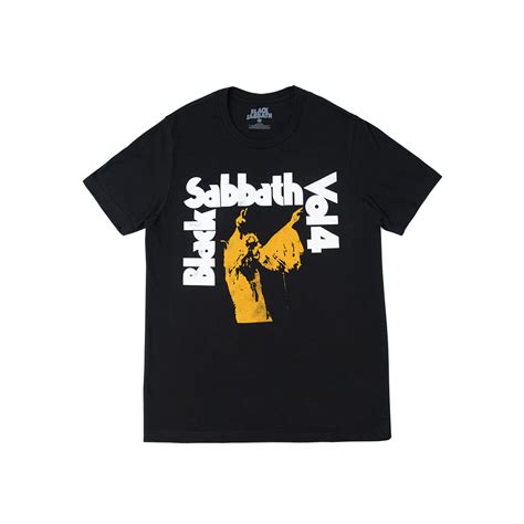 Vol 4 Album Cover T Shirt Black Sabbath Official Store