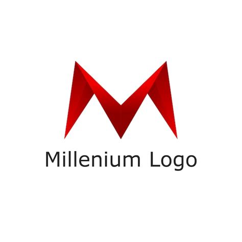 Premium Vector Millenium Logo