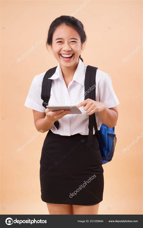 Thai Uniform College Girl Telegraph