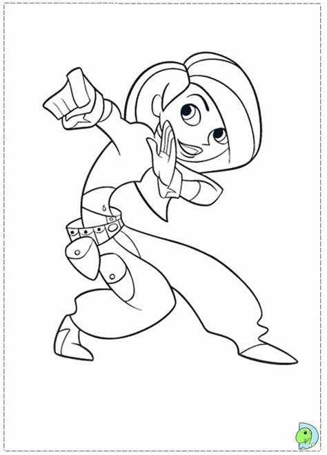Kim Possible Coloring Pages Coloring Home The Best Porn Website