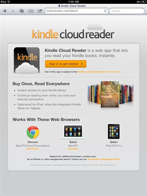 This app does what it needs to. Kindle Cloud Reader Web app rebuffs Apple - CNET