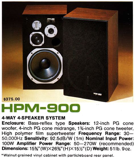 Pioneer Hpm 900 Hifi