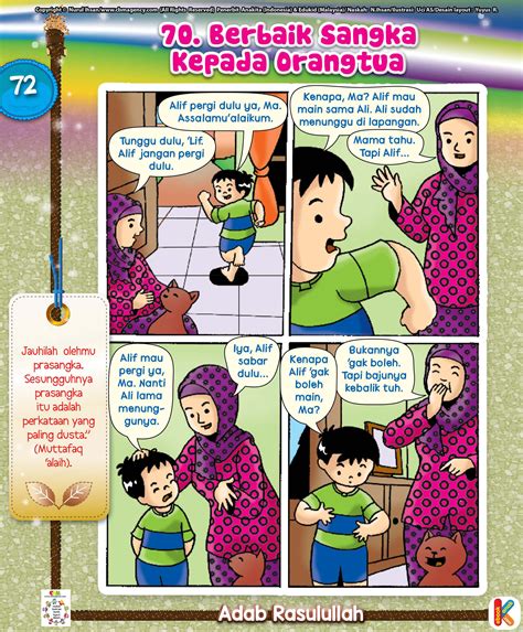 101 Komik Teladan Islam Dan Adab Hadist Rasulullah Buku