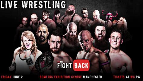 Across The Pond Wrestling Wcpw Fight Back Preview