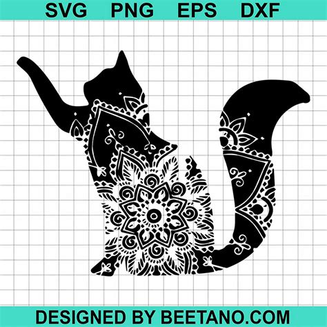 Cat Mandala 2020 Svg Cut File For Cricut Silhouette Machine Make Craft