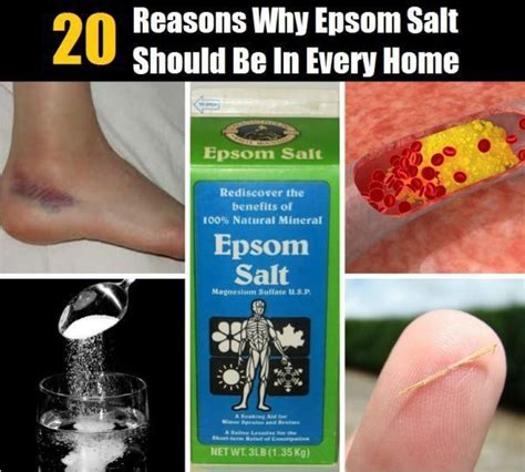 20 Epsom Salt Uses That Go Way Beyond A Relaxing Bath Natural Health