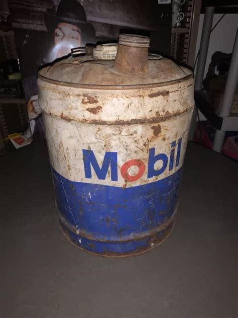 Mobil Oil Gas Can For Sale Picclick