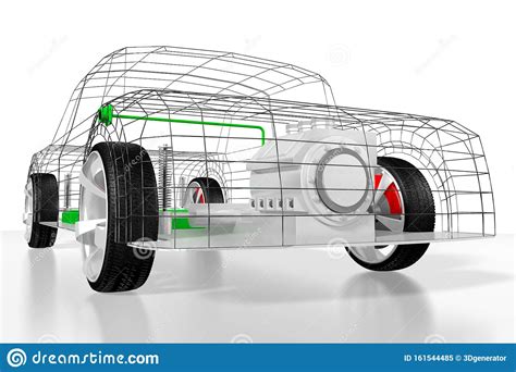 Electric Car E Mobility Concept Stock Illustration Illustration Of